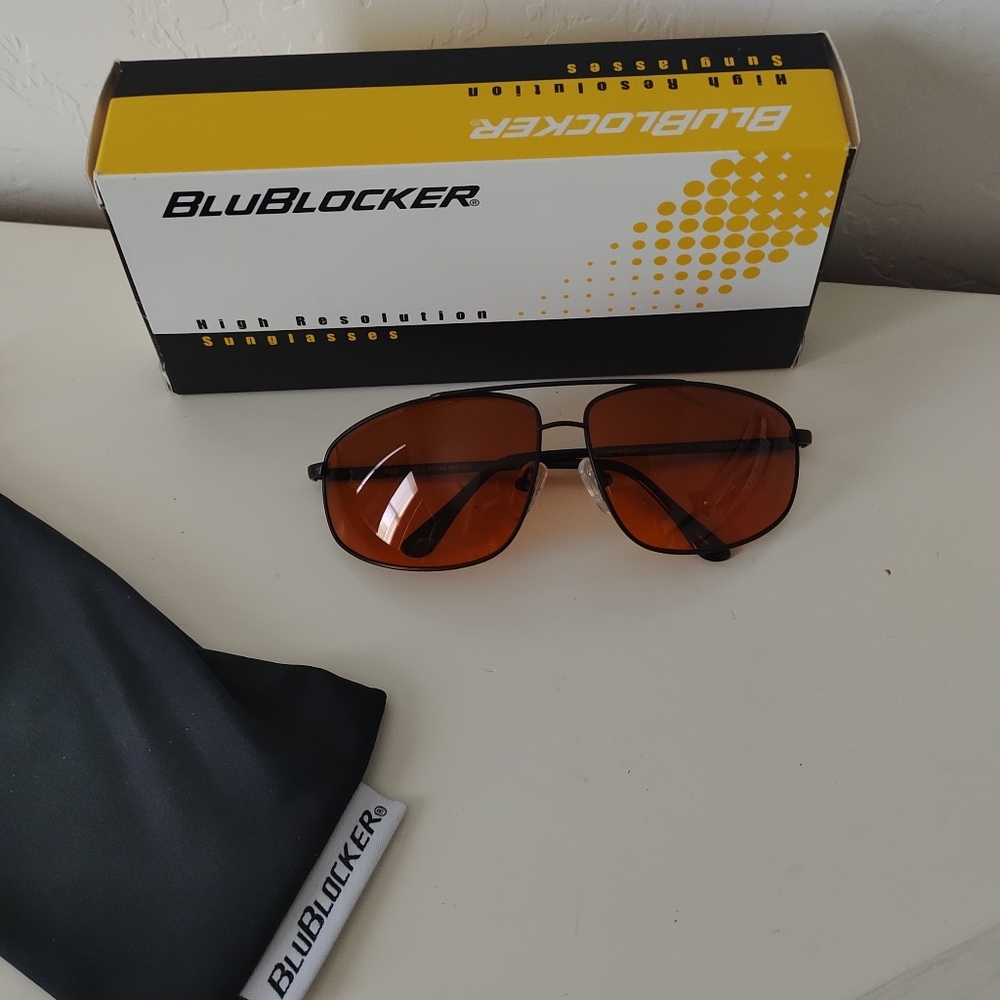 BluBlocker Sunglasses with Orange Lenses *Originals*